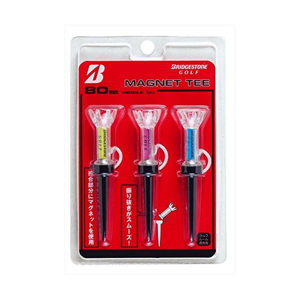 他サイト： BRIDGESTONE(ブリヂストン) ゴルフ ティー マグネットティー ミドルティー 80mm GAGMTMの商品画像