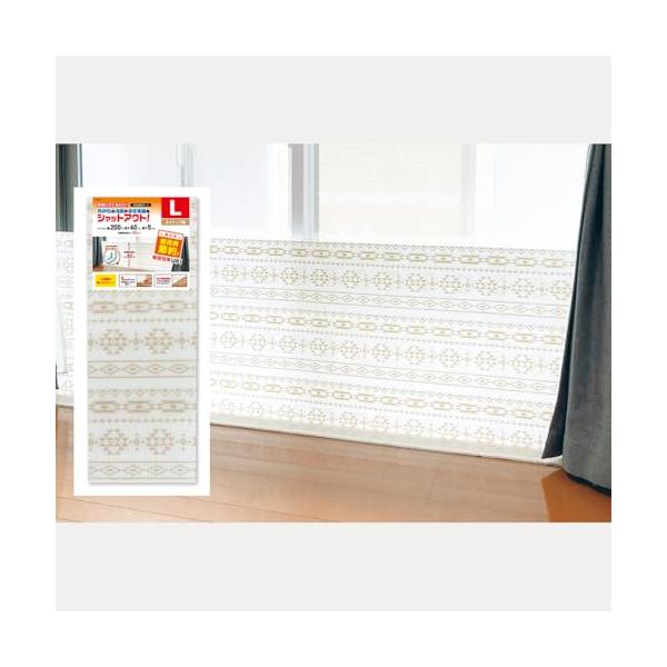 Lネイティブ柄/長さ1cmx幅1cm/K-10765NT・Style:L・パッケージ個数:1・外からの冷気や隙間風をシャットアウト　暖房効率アップ