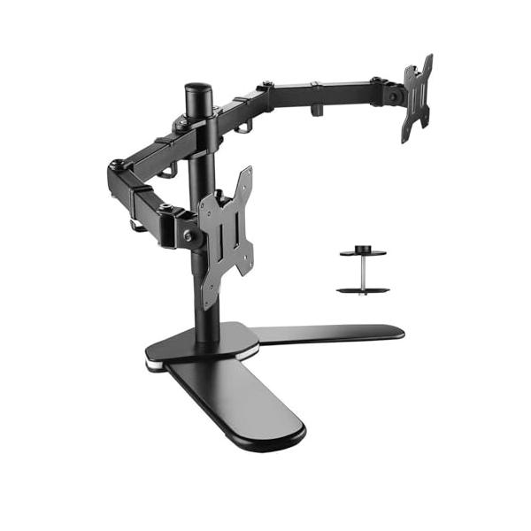 2画面ブラック/40cm/ML6442-yfjp・Style:2画面Size:40cm・パッケージ個数:1・対応モニター液晶モニターを2画面設置できるディスプレイアームです。耐荷重：10kg（一台）?対応モニターサイズ：13-27インチ?V...