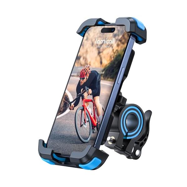 ブルー/-/BP03-JP-BU・Color:ブルー・??対応機種＆ハンドルバー約4.7−6.8インチのスマホに対応。iPhone 2025  iPhone 16 16Plus 16Pro  iPhone 15 15Plus 15Pro 1...