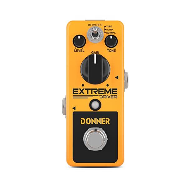 他サイト： Donner ディストーション ギターエフェクター 歪み アナログ 小型 (イェロー)の商品画像