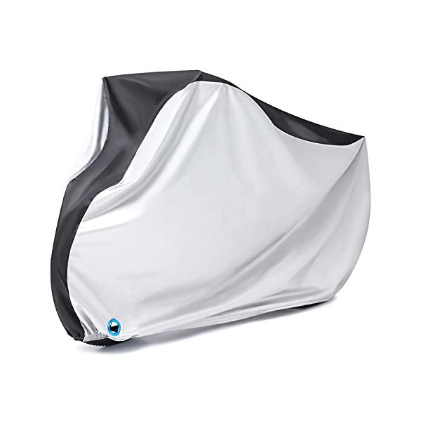 他サイト： Hanmir 自転車カバー 防水 厚手 破れにくい バイクカバー 電動アシストUV加工 耐熱 サイクルカバー 丈夫 盗難防止 防風バックル 防塵の商品画像