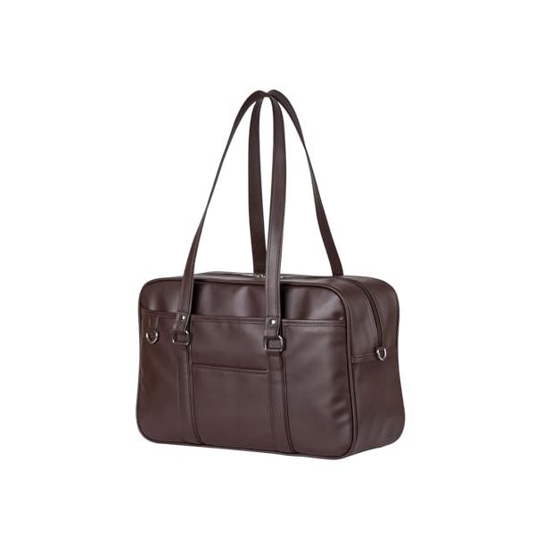 コンテンポラリーブラウン/26cm×42cm×12cm/-・Color:ブラウン・表地：合成皮革；裏地：ポリエステル・製品デザインの詳細： (1)イヤホン穴なし (2)持ち手改良，ショルダーストラップが長くなり (3)ショルダーストラップと...