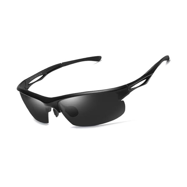 他サイト： [KANASTAL] サングラス メンズ スポーツ 超弾性耳掛 フレーム 偏光 uv400 超軽量 抗衝撃 野球/ゴルフ/運転/ランニング/登山の商品画像