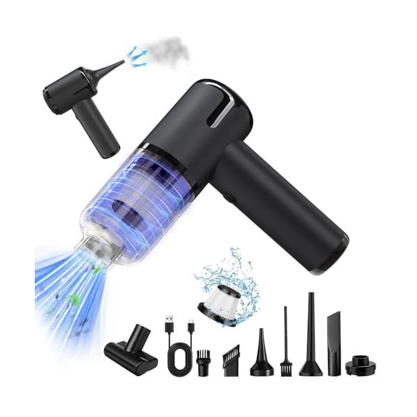 他サイト： BeeTool ハンディクリーナー 多機能2025新登場車用掃除機 コードレス 28000Pa 強力吸引力吹き飛ぶ/吸い込む/空気入れ/空気抜きの商品画像