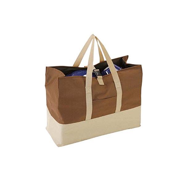 他サイト： キャプテンスタッグ 大型収納トートバッグ(M)(ブラウン) M-1681の商品画像