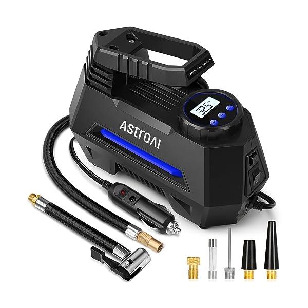 ブルー/-/-・Color:ブルー・パッケージ個数:1・高速インフレーションと高度な精度：このタイヤインフレーターは、35 L / Minで車のタイヤをポンプアップでき、195/55 / R15車のタイヤを5分以内に0から35psiまで膨ら...