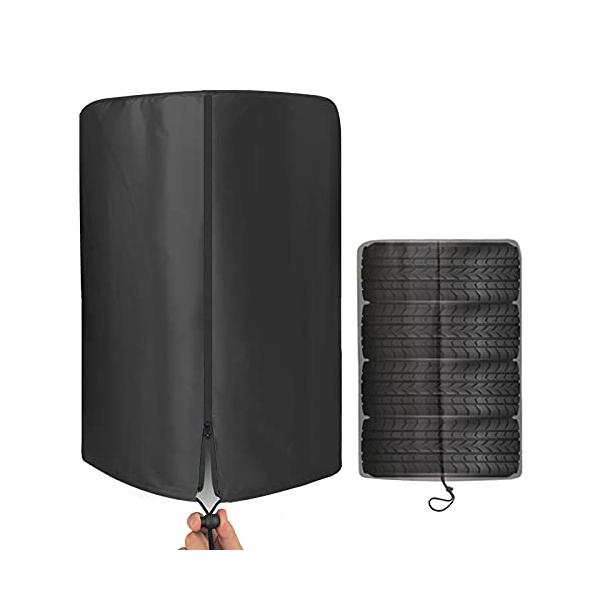 ブラック/85*120/-・Color:ブラックSize:85*120・タイヤ保護こちらのタイヤカバーは、伸縮・変形のない丈夫なオックスフォード生地を使用し、タイヤの保護、高温、日焼け止め、雨、汚れへの耐性を高めています、あらゆる状況でのタ...