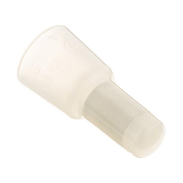 他サイト： ニチフ端子工業 ニチフ 絶縁被覆付閉端接続子 CE形 CE1 （100個入）　 ホワイトの商品画像