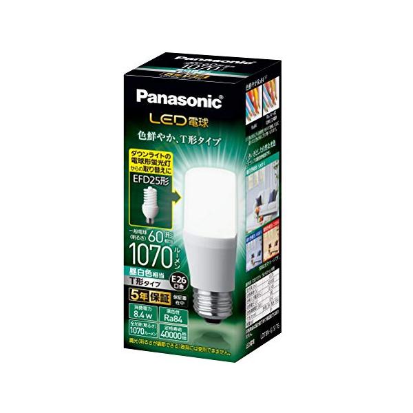 パナソニック LED電球 口金直径26mm 電球60W形相当 昼白色相当(8.4W