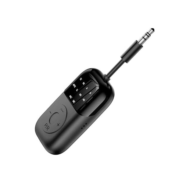 2026新登場Bluetooth 5.4 トランスミッター レシーバー 2-in-1 送信機