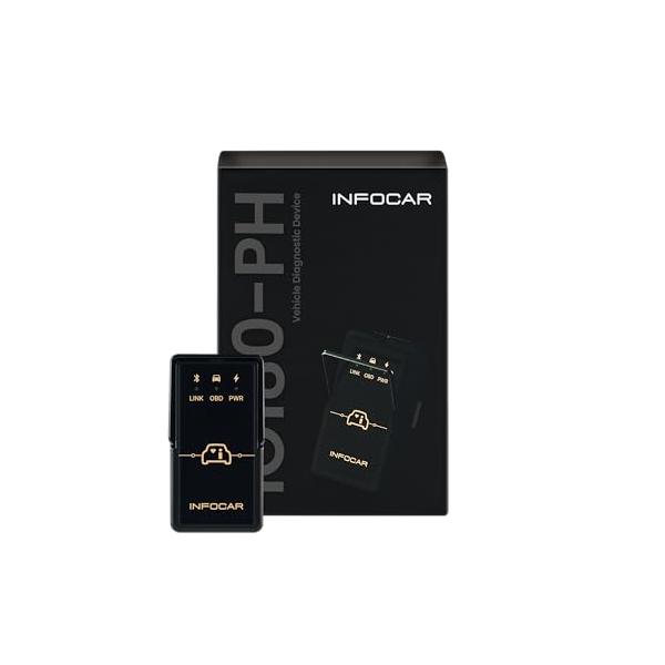 -/-/IO180-PH・[利便性]Infocarスマートスキャナーを車両のOBDコネクタに取り付けるだけで、 Infocarアプリを介して車両のすべてのデータを収集及び分析してお見せします。・[経済性] 高価な車両用の診断器が担当していた...