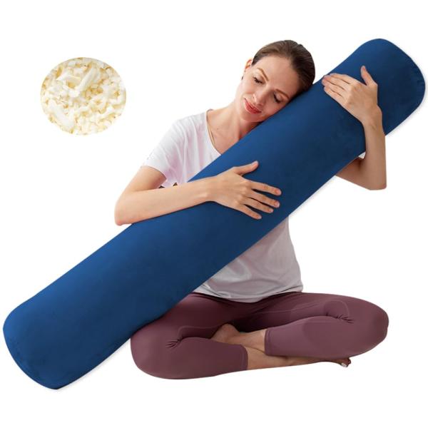 抱き枕 だきまくら だき枕 枕 円筒型 90x20cm 裁断メモリーフォームと