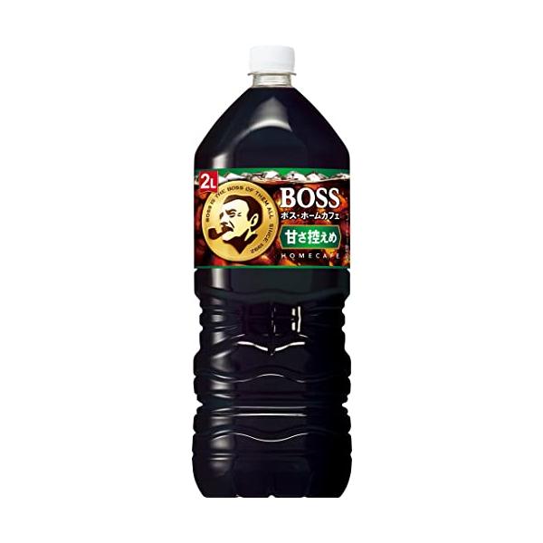 他サイト： サントリー ボス ホームカフェ 甘さ控えめ 液体 コーヒー 2L ×6本の商品画像