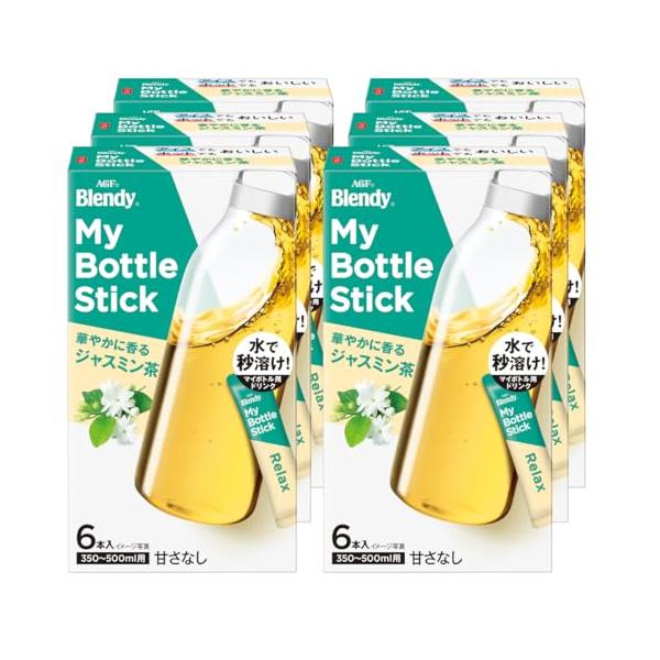 -/6本×6箱/-・Size:6本×6箱・メーカー名:AGF・ブランド名:ブレンディ マイボトルスティック・商品タイプ:インスタント(スティック)・原産国:日本・原材料:ジャスミン茶(ベトナム)、デキストリン / 香料、ビタミンC、乳化剤