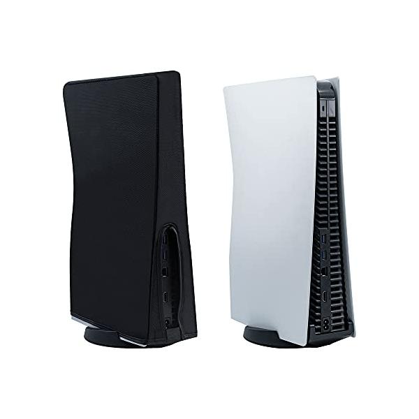 他サイト： Mcbazel PS5用ダストカバー PS5コンソール 保護カバー 縦式 ps5 カバー 本体 ほこり 汚れ防止 防水カバー 脱着簡単 PS5通の商品画像