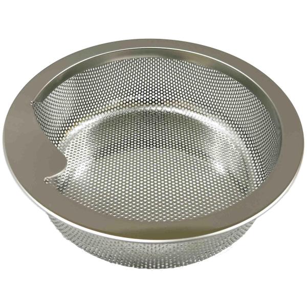 他サイト： ステンレス排水口ごみカゴ φ１４４mm LuLuPaL ステンレス 水切りかご ゴミ受け 浅型 14.5 SUS304の商品画像