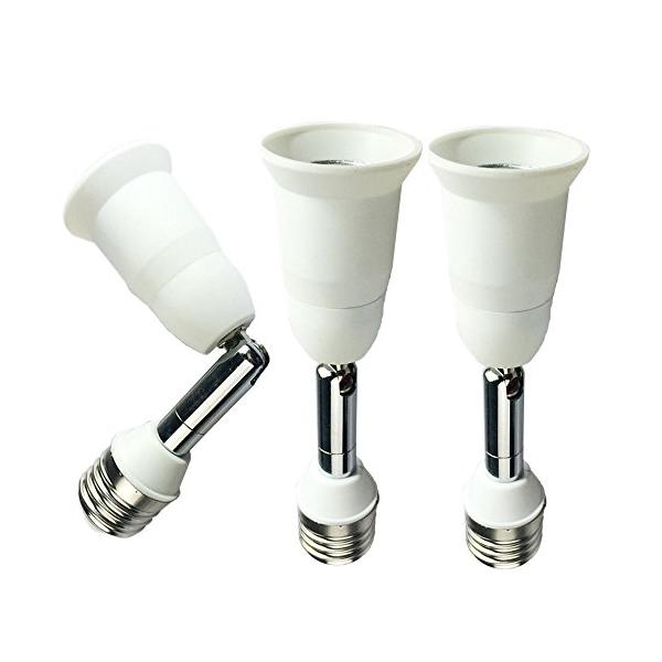 他サイト： DZYDZR 3個14cm延長アダプタLED 電球のアダプタコンバーE26 → E26 延長 ソケット難燃性材料の商品画像