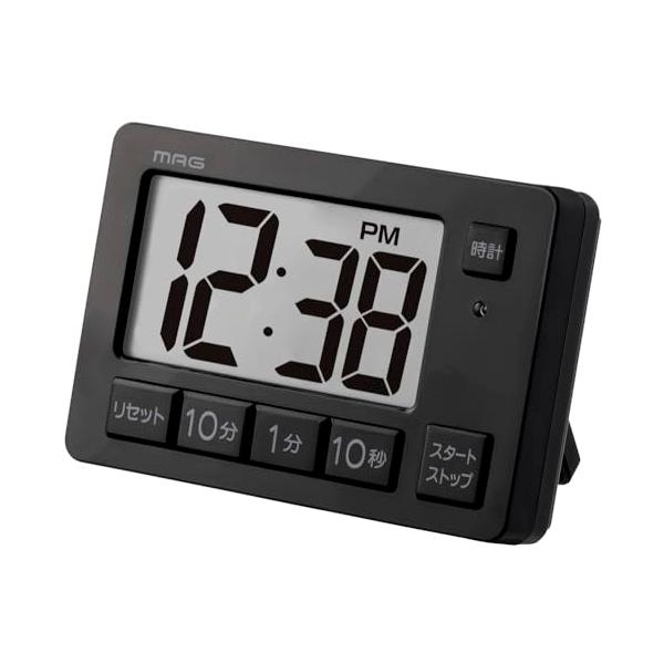 ・ブラック 小型 TM-608A BK-Z・・Color:ブラックSize:小型・機能:カウントダウン(最大99分50秒)、カウントアップ(最大99分59秒)、リピート機能、一時停止機能、アラーム音量切替 (大・小・消音(ライトが点滅))、...