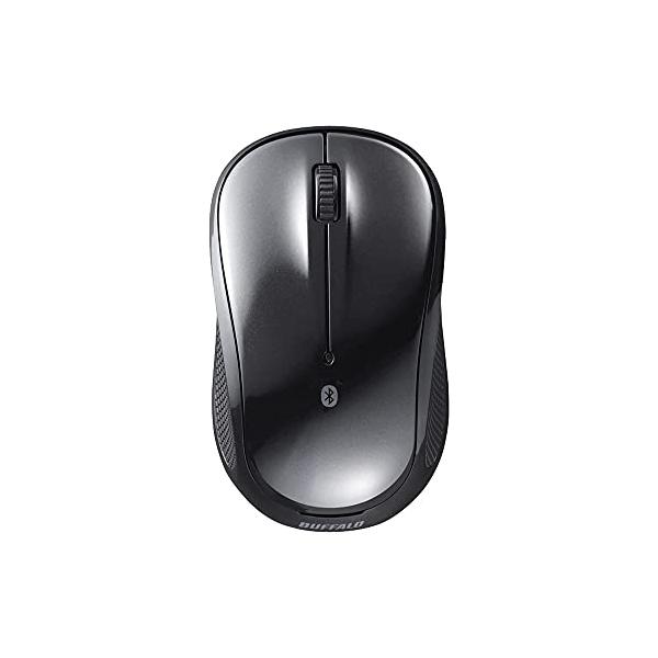 他サイト： バッファロー Bluetooth Blue LED 静音 3ボタン マウス ブラック Windows/Mac/Chrome/Android/iOの商品画像