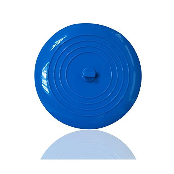 ブルー/-/-・Color:ブルー・キッチンシンクや洗面台では、生ゴミや髪の毛などのゴミが排水口に流れていきますよね。しかし、ゴミが溜まっている排水口が丸見えの状態だと、常にゴミが見えていて清潔感がありません。そこで便利なのが排水口カバーで...