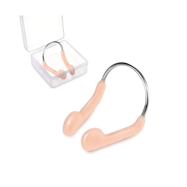 快適な装着鼻クリップはシリカゲルと鋼材で作られ、耐久性と防水性、安全性と信頼性があり、長時間の使用を確保します。装着が便利で、鼻に水が入るのを防ぐこともできるデザインです。・鼻クランプ設計鼻クランプ本体はスチールフレームで、柔らかいシリコン...