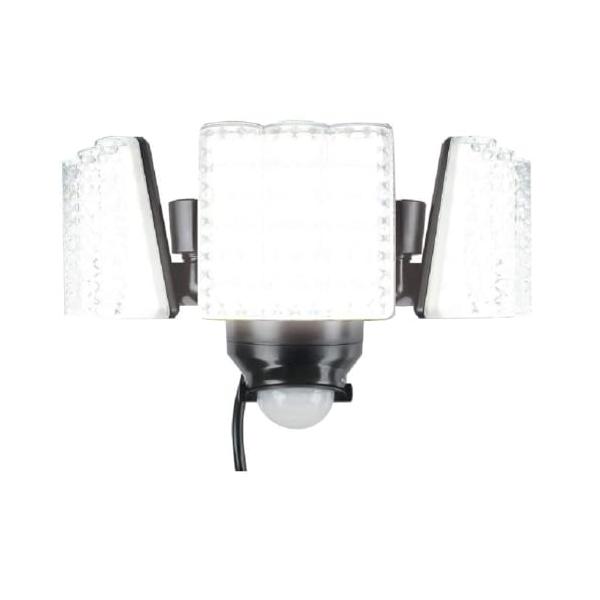 他サイト： 大進 センサーライト DLA-7T300 3灯式 AC コンセント 100V LED 人感センサーライト 屋外 外 屋内 室内 防犯ライト ガレの商品画像