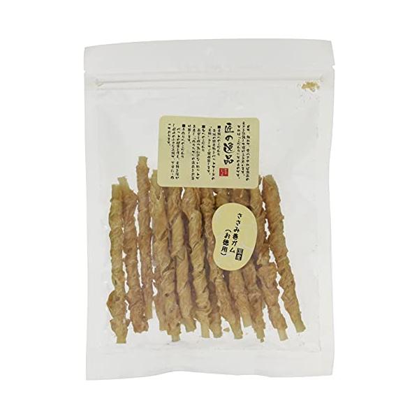 他サイト： 匠の逸品 犬用おやつ ささみ巻きガム お徳用 ささみ 18個 (x 1)の商品画像