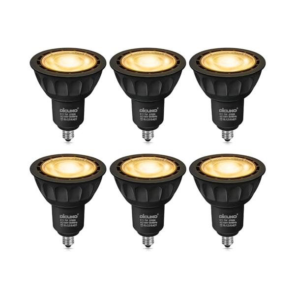DiCUNO E11口金 LED電球 スポットライト 調光器対応 7W 75W形ハロゲン電球相当 電球色 2700K 750lm LEDスポット
