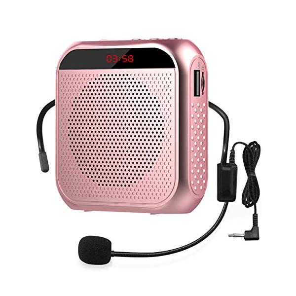 ・ピンク  ピンク・長方形・黒、白、ピンク。3色からできます。・声が大きい・メモリカードを差し込んで音楽を再生