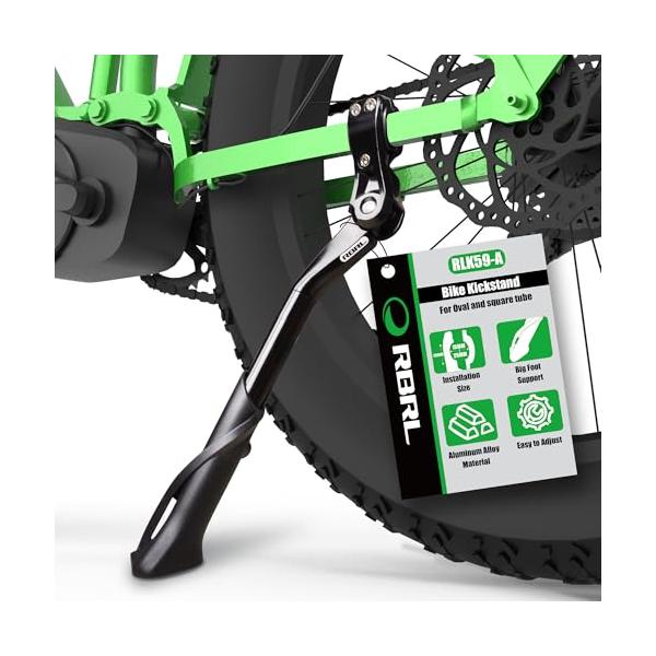 エクストラプロスタンド 45kgブラック/普遍的な/KD59-1・パッケージ個数:1・幅広い互換性RBRL自転車 スタンド、直径24〜29インチの自転車タイヤに適しており、バイクマウントは円形フレームではなく、長方形または楕円形のチューブに...