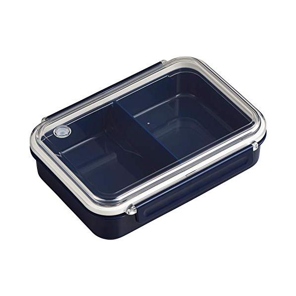 他サイト： OSK(オーエスケー) まるごと冷凍弁当 仕切り付 ネイビー 800ml 日本製 食洗機 電子レンジ対応 ロック パッキン付き おしゃれ シンプの商品画像