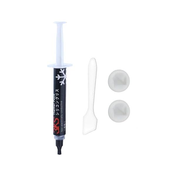 -/16W-2g/-・Size:16W-2g・高品質シリコングリス 熱伝導グリス 製品仕様 熱伝導率:16W/m・k 粘度：870poise 耐熱温度:-50℃~350℃ 色:ライトグレー 熱抵抗値 : 0.05℃・cm2/W、密度：3.4...