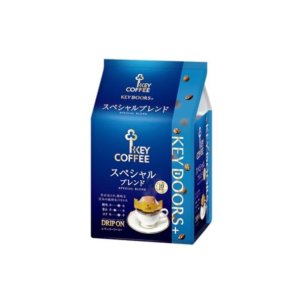 他サイト： キーコーヒー KEY DOORS+ ドリップ オン スペシャルブレンド 10杯分×3袋の商品画像