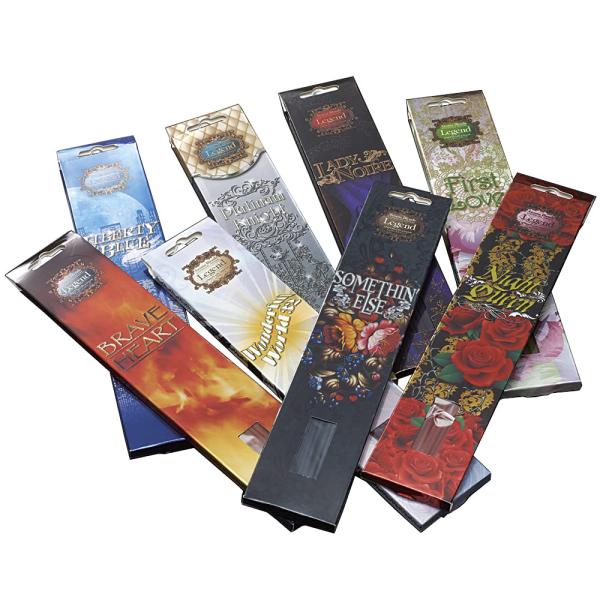 他サイト： パルマート Aroma Blends アロマブレンズ レジェンド インセンススティック 20種×各1おまかせセット Φ3×H24.4cmの商品画像