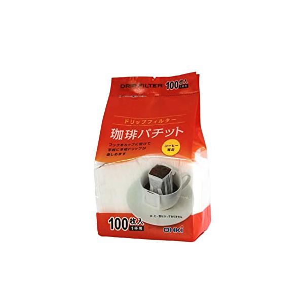 他サイト： 大紀商事 コーヒーフィルター珈琲パチット100枚入りの商品画像