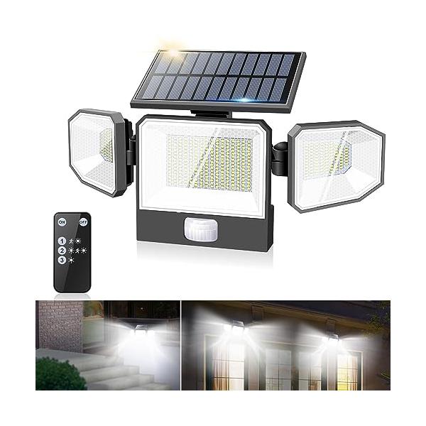 カジュアルブラック/-/YC-SW2211・パッケージ個数:1・新発売高輝度440LED&amp;照明角度調整従来のソーラーライトを基?として、ソーラーパネル、LEDチップ、バッテリー、光電変換率、明るさ、外観など全面的なアップグレードを行...