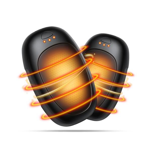 ブラック/小型/CSW10A-B・Color:ブラック・「3秒急速両面発熱」 電気カイロは3秒速暖、両面発熱、温度調整の多様保温装置が実現できます。充電式カイロ はカーボンクリスタル発熱体を搭載しているので、 暖かさを待つ必要なし、わずか3...