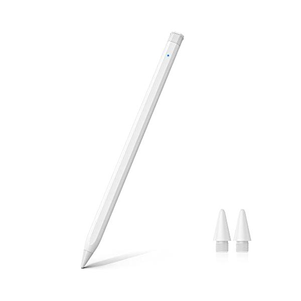 他サイト： RICQD タッチペン iPad ペン iPad/iPad Air/iPad mini/iPad Pro対応 ペンシル 傾き感知/磁気吸着/誤作の商品画像