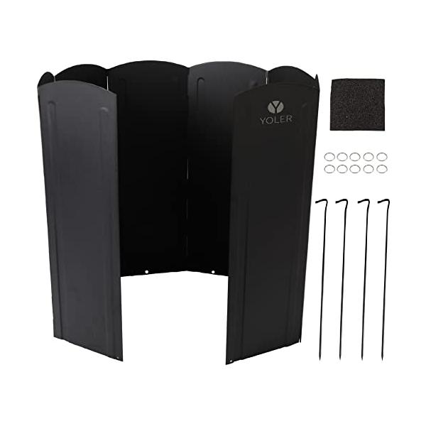 120×40cmブラックブラック版120×40cm/M-120×40cm/YR-LWSM-B・Color:ブラック版120×40cm・パッケージ個数:1・?風の影響でうまく火力をコントロールできない時、火の粉や煙に困った時、大変役にたつ反射...