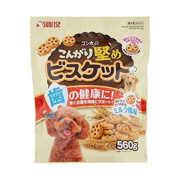 他サイト： ゴン太のこんがり堅めビスケット 560g 犬用おやつ 560グラム (x 1)の商品画像