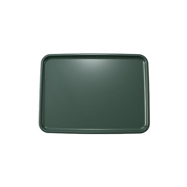 他サイト： アサヒ興洋 トレー 抗菌 長方形 グリーン 43cm すべり止め加工 おしゃれ お盆 1枚入の商品画像
