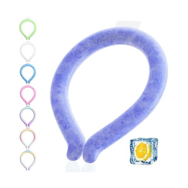 シンプルPurple/高さは120mm、幅は100mm/593-45-3・Color:Purple・2025年新登場&amp;高品質&amp;夏中涼しい：夏の暑さと湿気は私たちの天敵であり、暑さによる熱中症は非常に危険な状況であり、このクー...