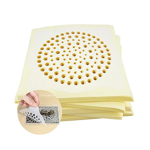 ベージュ/-/-・[素材と内容量]、素材：不織布、セット内容：100枚入。サイズ:直径12cm・[お掃除がラクラク]髪の毛キャッチャー、主に浴室のシンクやバスタブ用に設計されています。排水口の毛の閉塞の問題を解決するため、排水口に流れる髪の...