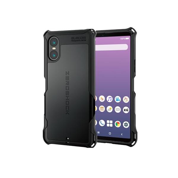 他サイト： エレコム Xperia 10 VI (SO-52E) ケース カバー 耐衝撃 衝撃吸収 ZEROSHOCK 4つ角ダンパー ダブルレイヤー設計の商品画像