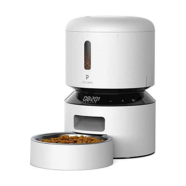 PETLIBRO 自動給餌器 猫 中小型犬用 定時定量 1日6食 自動餌やり機 4