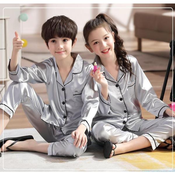 パジャマ 上下セット 大人 キッズ子供服 男女兼用 親子ペア シルク スムース ルームウェア 夏 トップス パンツ 部屋着 寝間着 カジュアル 2枚送料無料 Buyee Buyee Japanese Proxy Service Buy From Japan Bot Online