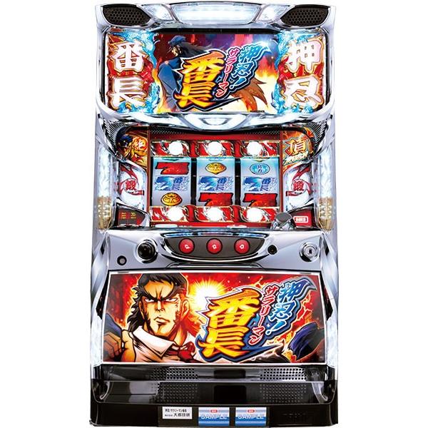 パチスロ実機.サラリーマン番長.不要機A-SLOT.ゴールド 大都技研 押忍！サラリーマン番長 中古パチスロ実機 『コイン不要機