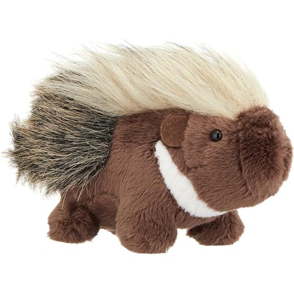 アニマルビーンズ アフリカタテガミヤマアラシ ぬいぐるみ 11cm