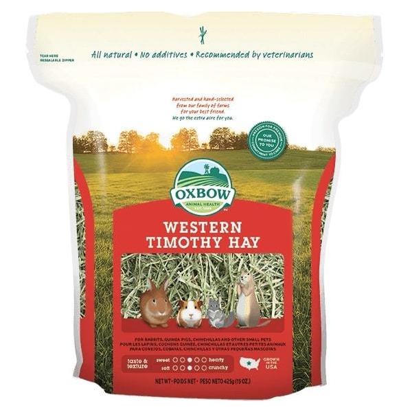 他サイト： ウエスタンチモシー 425g OXBOW オクスボウ オックスボウ チモシー 牧草 イネ科の牧草 うさぎ ミニウサギ ペットフード ホーランドロップ ロップイヤー チモシーの商品画像